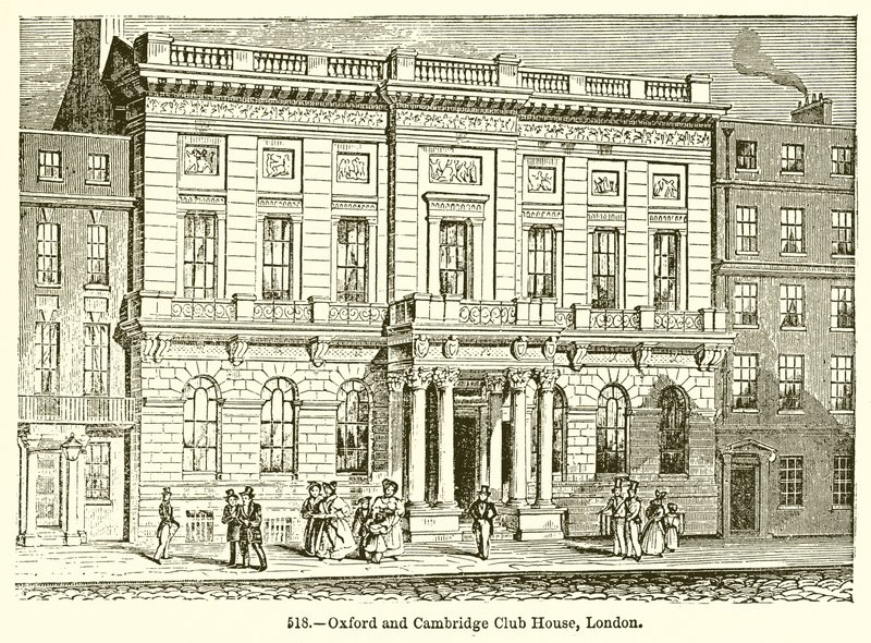Oxford og Cambridge Club House, London av English School