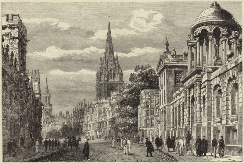 Oxford illustrert av English School