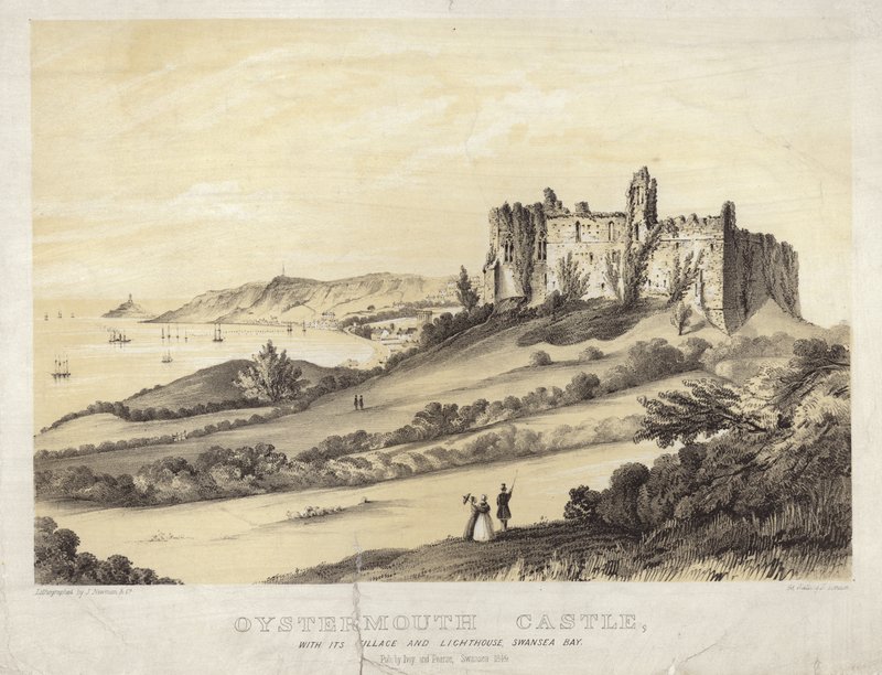 Oystermouth Castle av English School