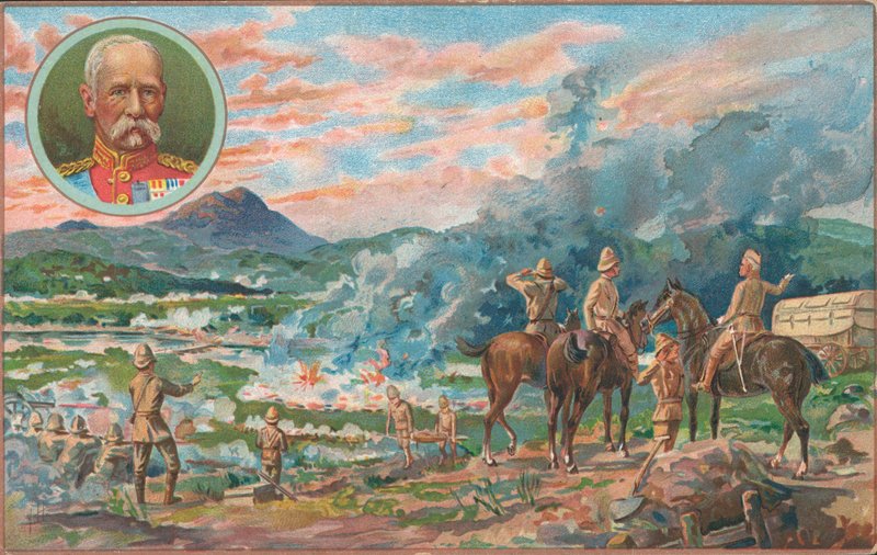 Paardeberg, Boer War, februar 1900 av English School