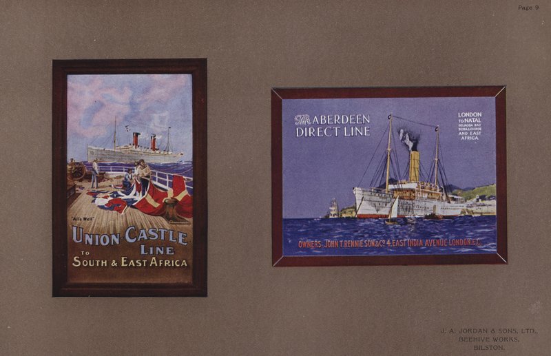 Side fra Jordans Enamelled Signs av English School