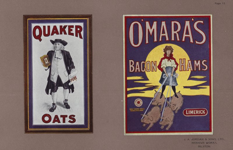 Side fra Jordans Enamelled Signs av English School
