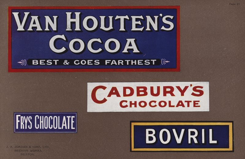 Side fra Jordans Enamelled Signs av English School