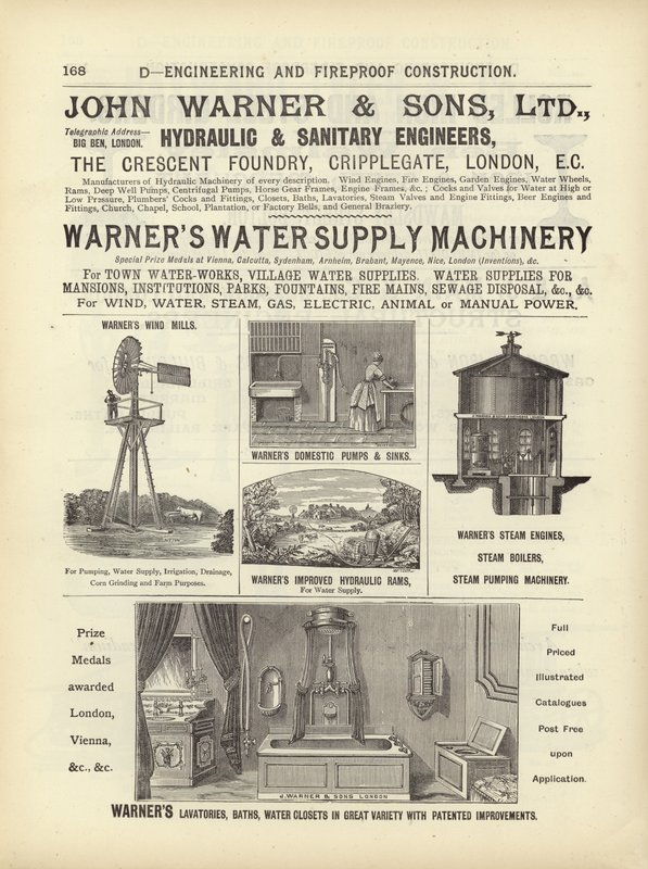 Side fra The Architects, Surveyors and Engineers Compendium 1892 av English School