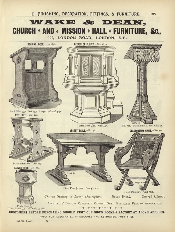 Side fra The Architects, Surveyors and Engineers Compendium 1892 av English School