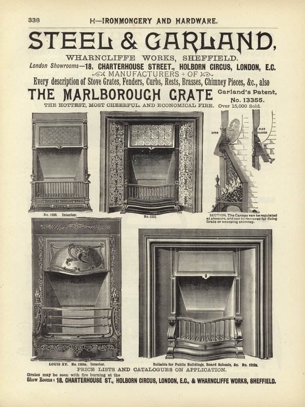 Side fra The Architects, Surveyors and Engineers Compendium 1892 av English School