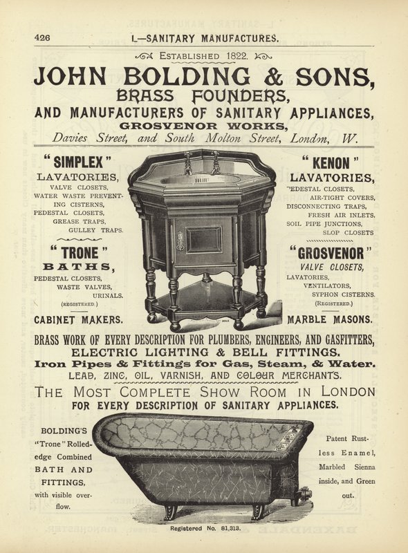 Side fra The Architects, Surveyors and Engineers Compendium 1892 av English School