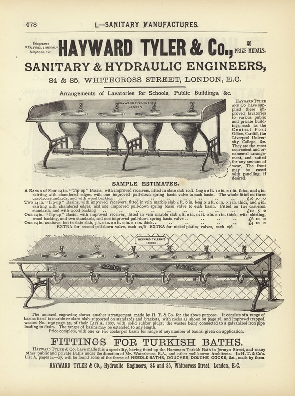 Side fra The Architects, Surveyors and Engineers Compendium 1892 av English School