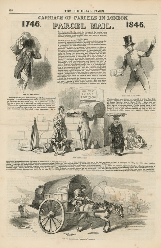 Side fra The Pictorial Times av English School