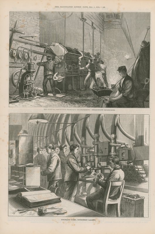 Side fra Illustrated London News av English School