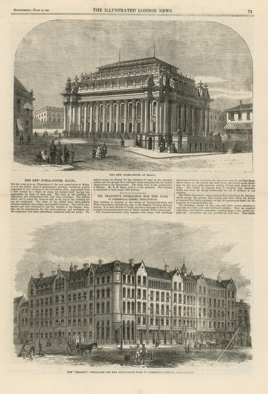 Side fra Illustrated London News av English School