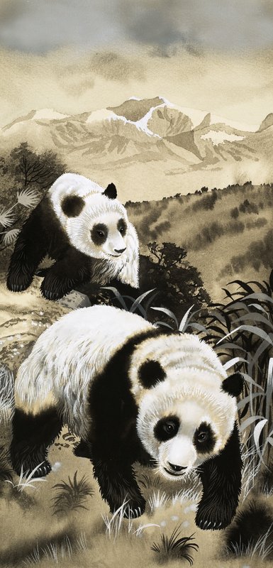 Pandaer av English School