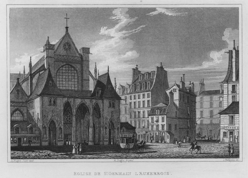 Paris, kirken St Germain L