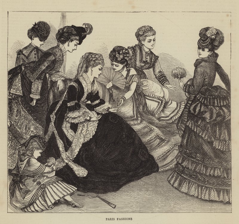 Paris Fashions (gravering) av English School