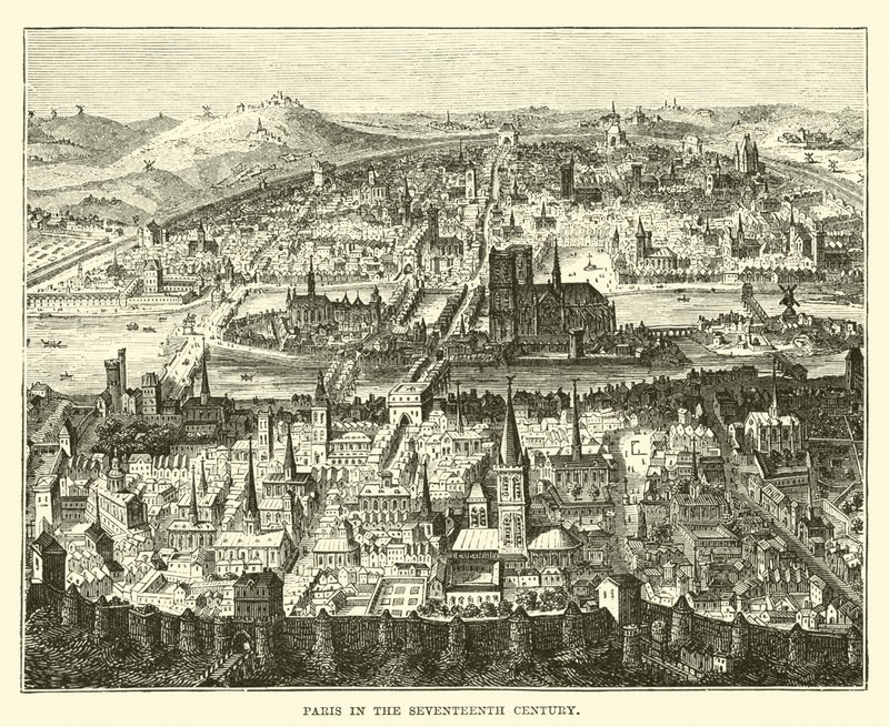 Paris i det syttende århundre av English School
