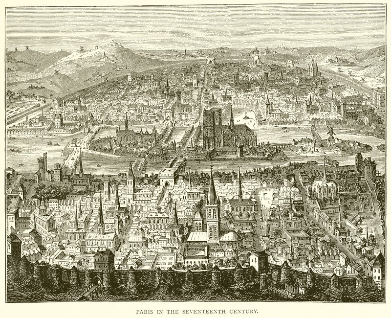 Paris i det syttende århundre av English School