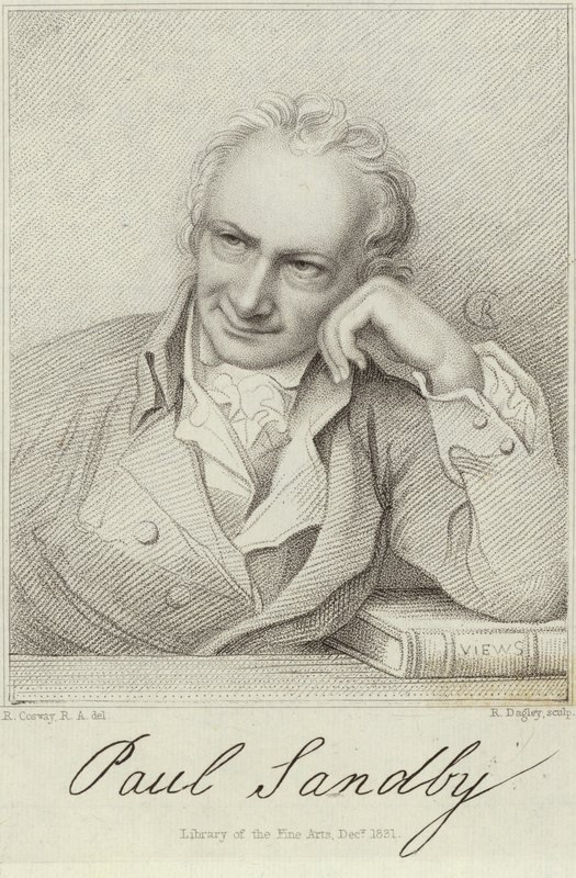 Paul Sandby av English School