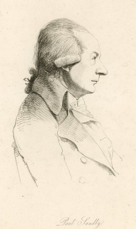 Paul Sandby, kartmaker og maler av English School