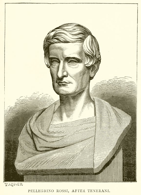 Pellegrino Rossi, etter Tenerani av English School