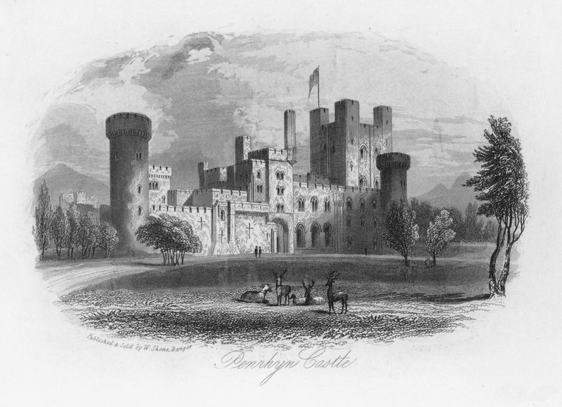 Penrhyn slott av English School