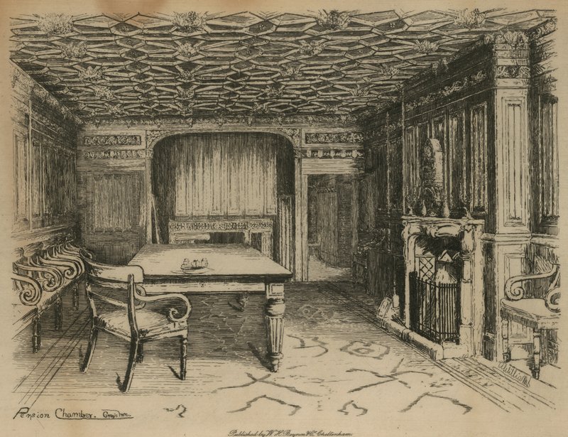 Pension Chamber, Grays Inn, London av English School