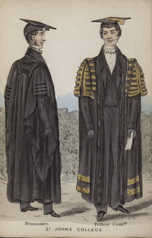 Pensoner, Fellow Commoner, St Johns College av English School