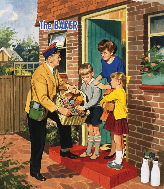 Folk du ser: Bakeren av English School