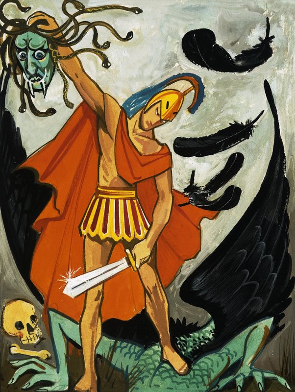 Perseus og Medusa av English School