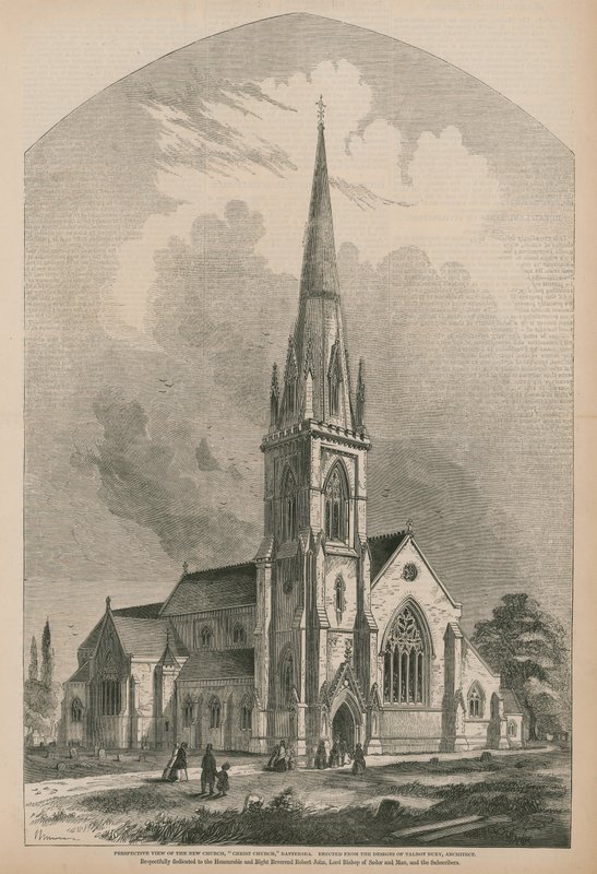 Perspektivsyn av Christ Church av English School