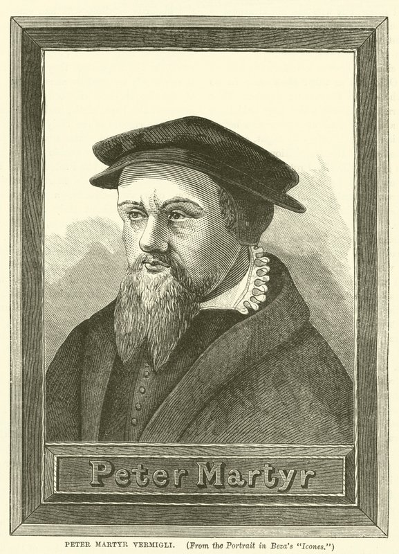 Peter Martyr Vermigli (gravering) av English School