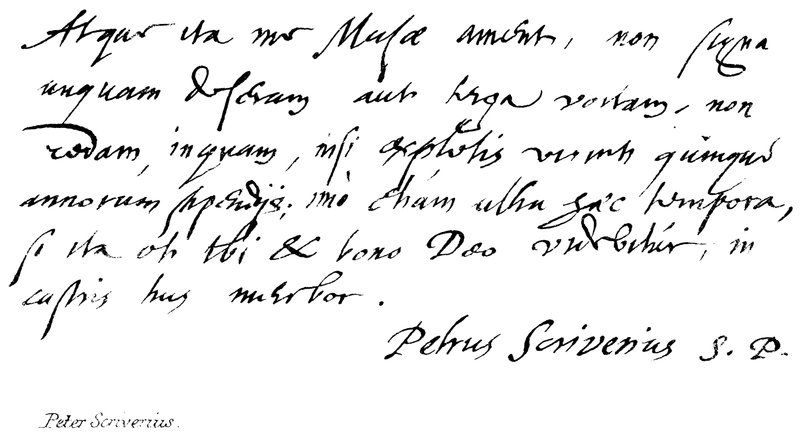 Peter Scriverius av English School