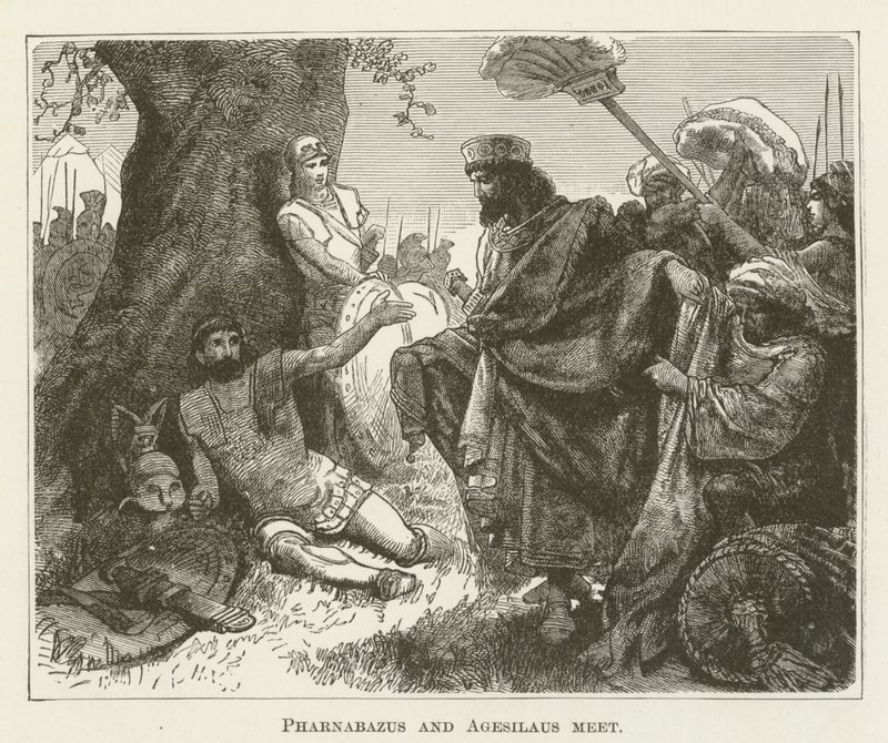 Pharnabazus og Agesilaus møtes av English School