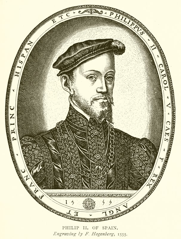 Filip II av Spania av English School