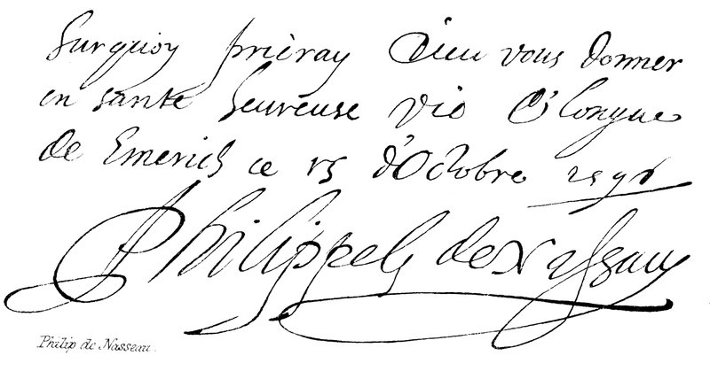 Philip de Nassau av English School