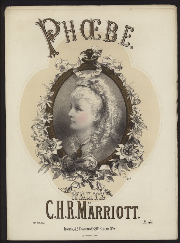 Phoebe, Waltz, CH R Marriott av English School