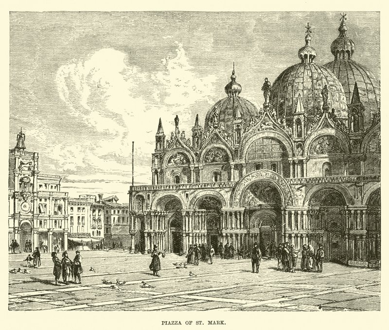 Piazza of St Mark av English School