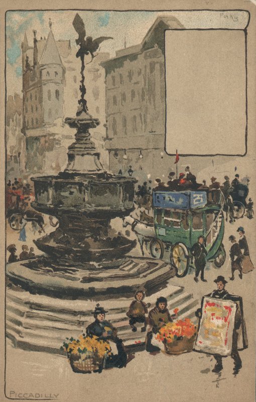 Piccadilly Circus, London av English School