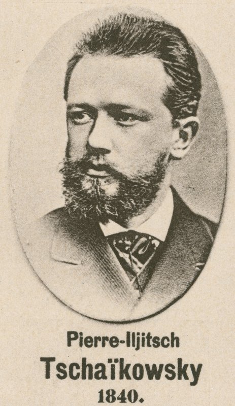Pierre-Ilyich Tchaikovsky (gravering) av English School
