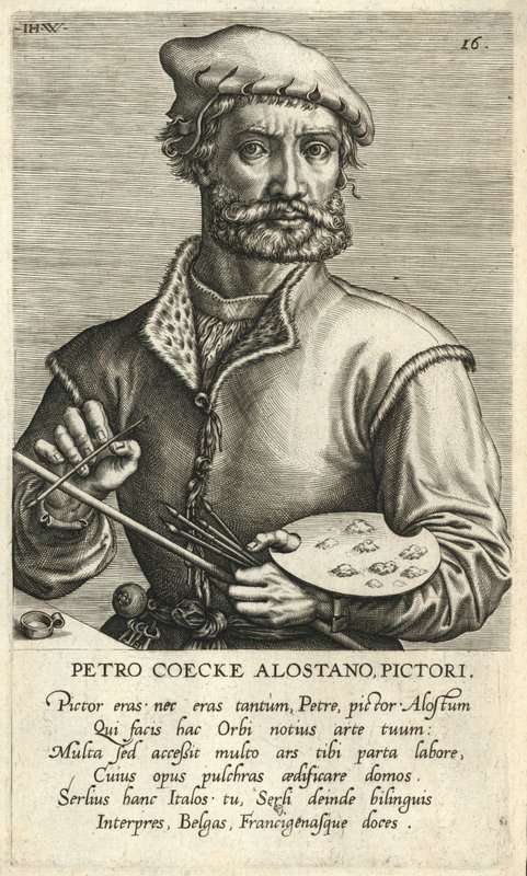 Pieter Coecke van Aelst, maler av English School
