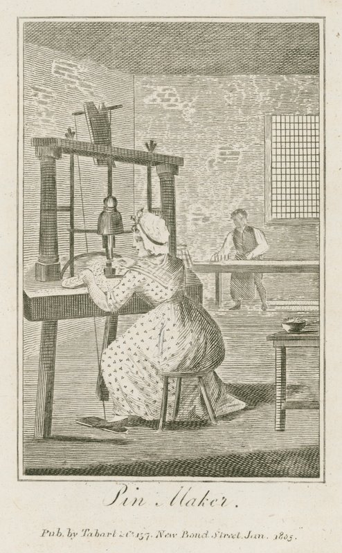Pin Maker (gravering) av English School