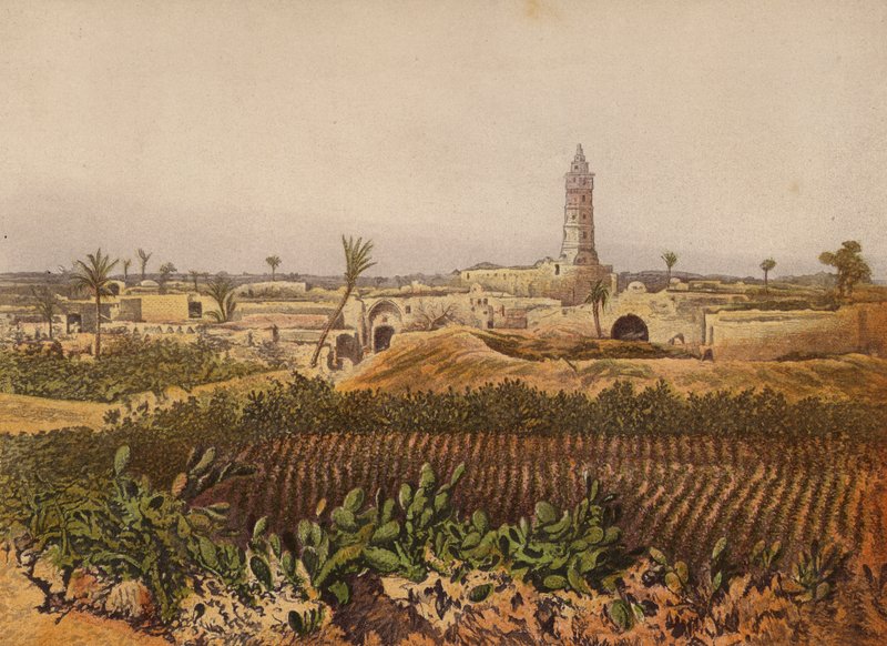 Steder nevnt i Bibelen: Gaza, Gamlebyen av English School