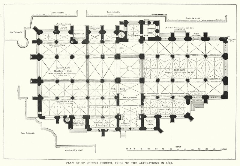 Plan for St Giles