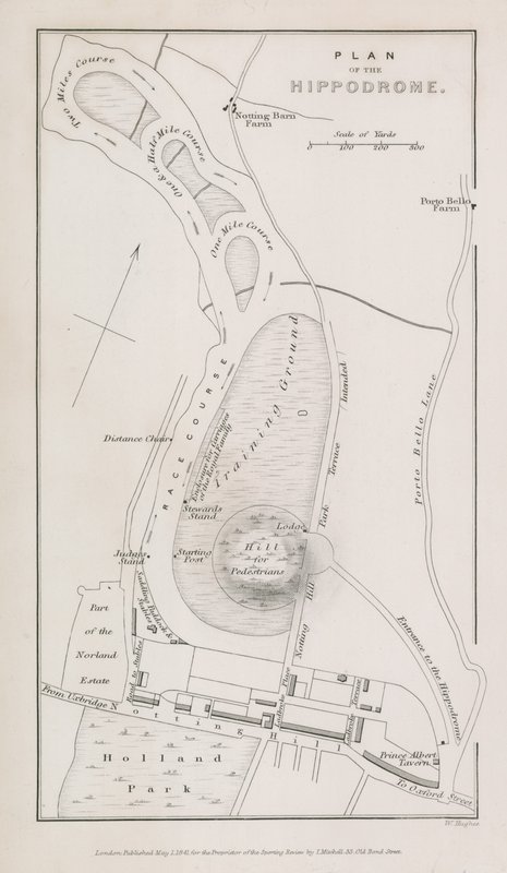 Plan over Hippodromen av English School