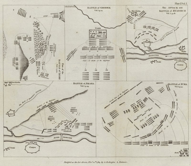Tallerken fra Memoirs and travels of Mauritius Augustus Count de Benyowsky av English School