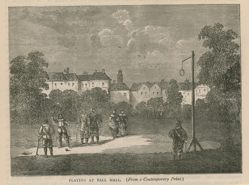 Spiller på Pall Mall av English School