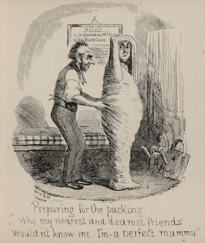Pleasures of The Water Cure, Forberedelse til pakking av English School