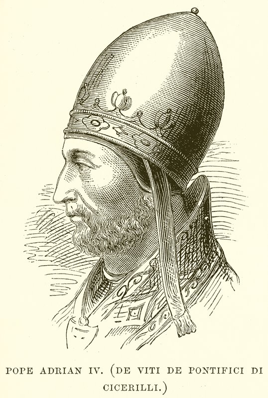 Pave Adrian IV. (De Viti De Pontifici Di Cicerilli) av English School