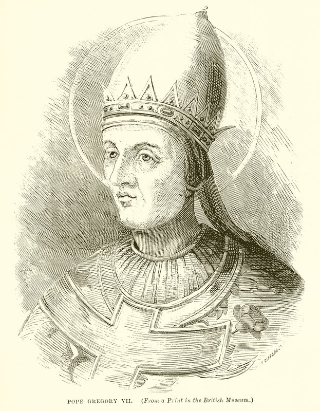 Pave Gregor VII av English School
