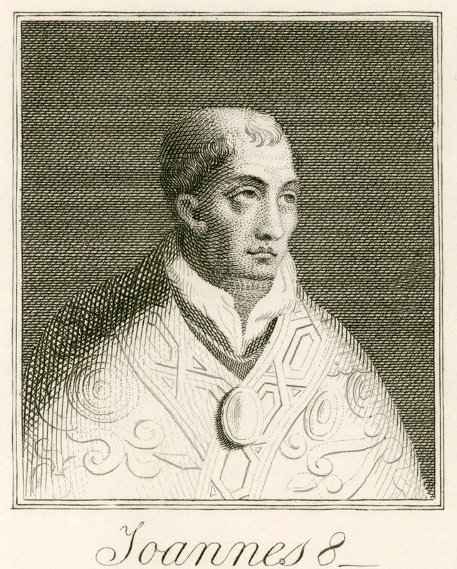 Pave Johannes VIII av English School