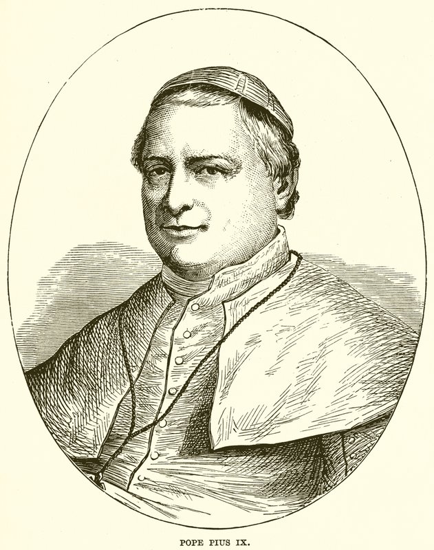 Pave Pius IX av English School
